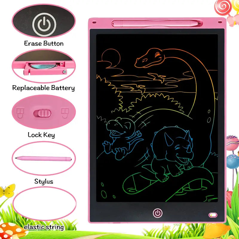 Multi Colour LCD Writing Tablet 8.5 Inches
